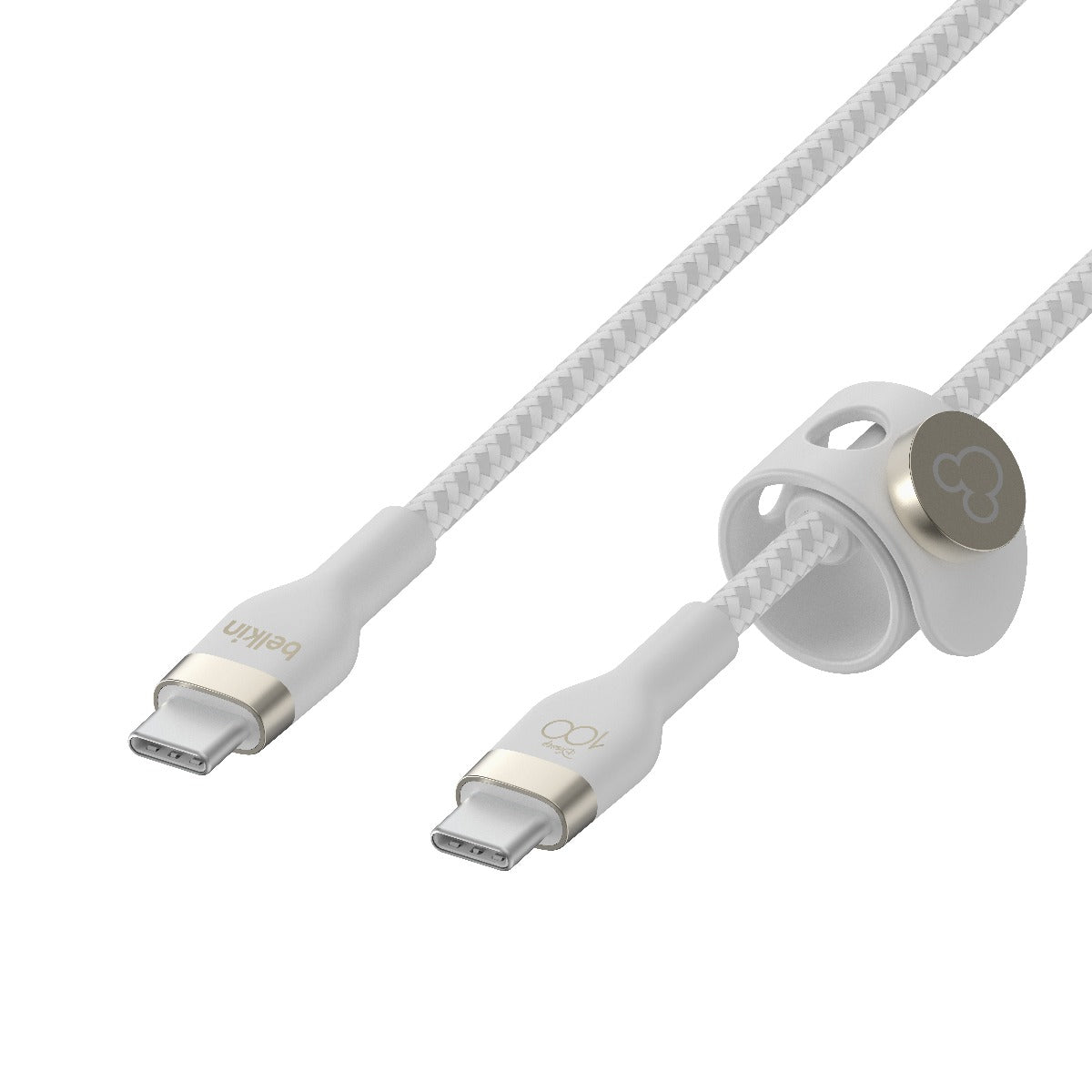 Belkin Braided Usb-C To Usb-C 2.0 Cable 2M Disney Edition D100 White
