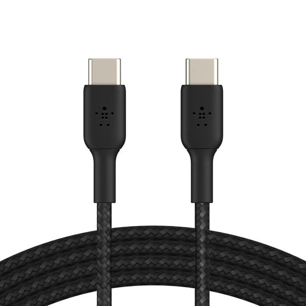BELKIN BRAIDED USB C- USB C  100W CABLE 2M