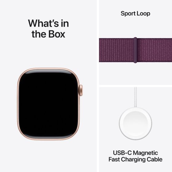 Apple Watch Series 10 - GPS + Cellular - Aluminium Case with Sport Loop
