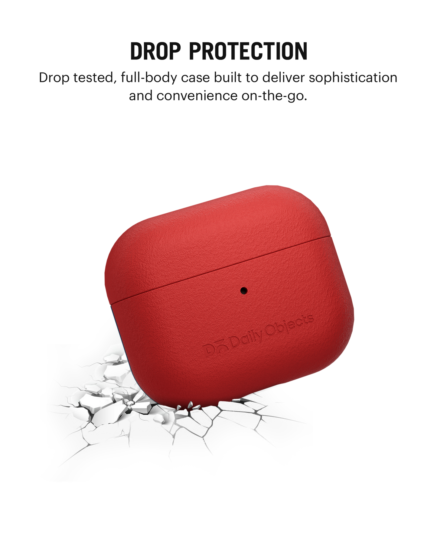 Daily Objects Leatherite Airpods Pro 2 Case