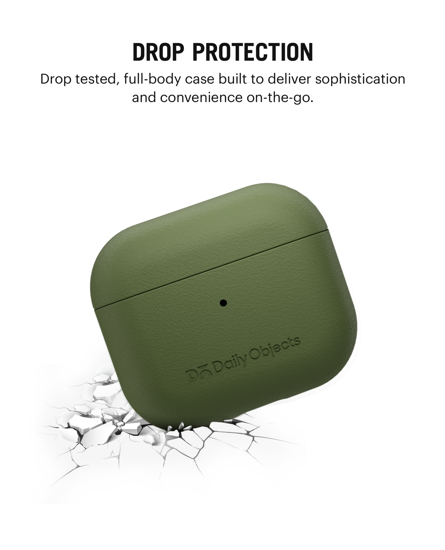 Daily Objects Leatherite Airpods 4 Case