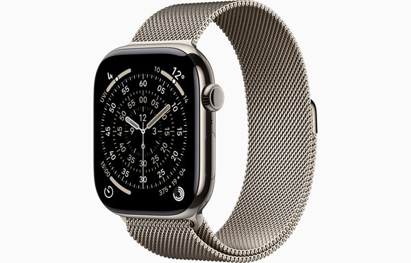 Apple Watch Series 11 - GPS + Cellular - Titanium Case With Milanese Loop