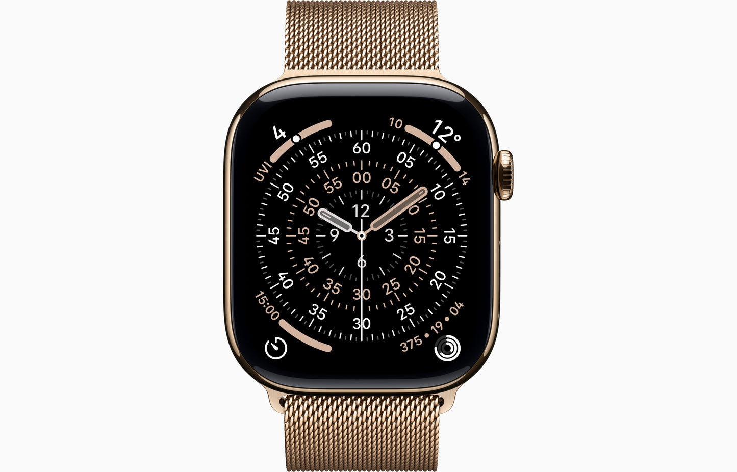 Apple Watch Series 11 - GPS + Cellular - Titanium Case With Milanese Loop