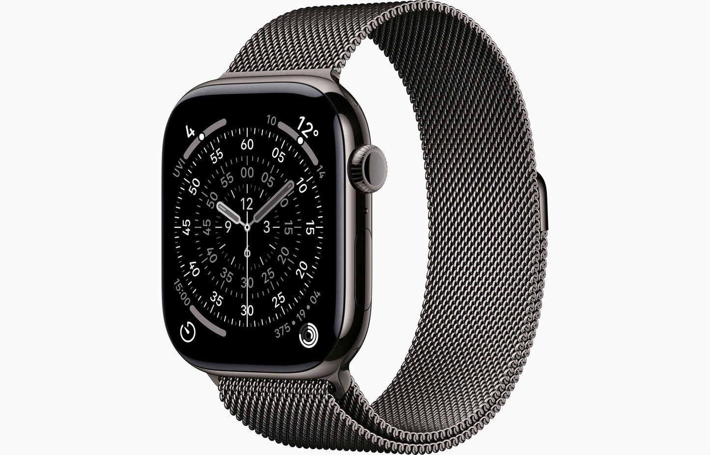 Apple Watch Series 11 - GPS + Cellular - Titanium Case With Milanese Loop
