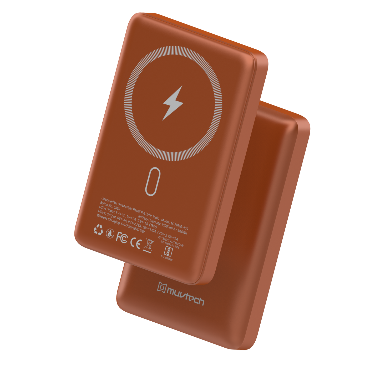 MUVTECH POCKET PRO 10,000 MAH POWER BANK