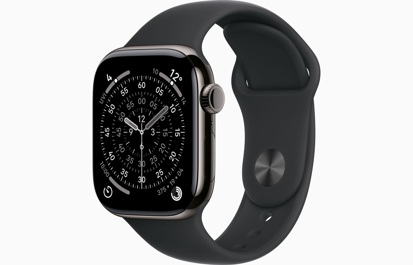 Apple Watch Series 11 - GPS + Cellular - Titanium Case With Sport Band