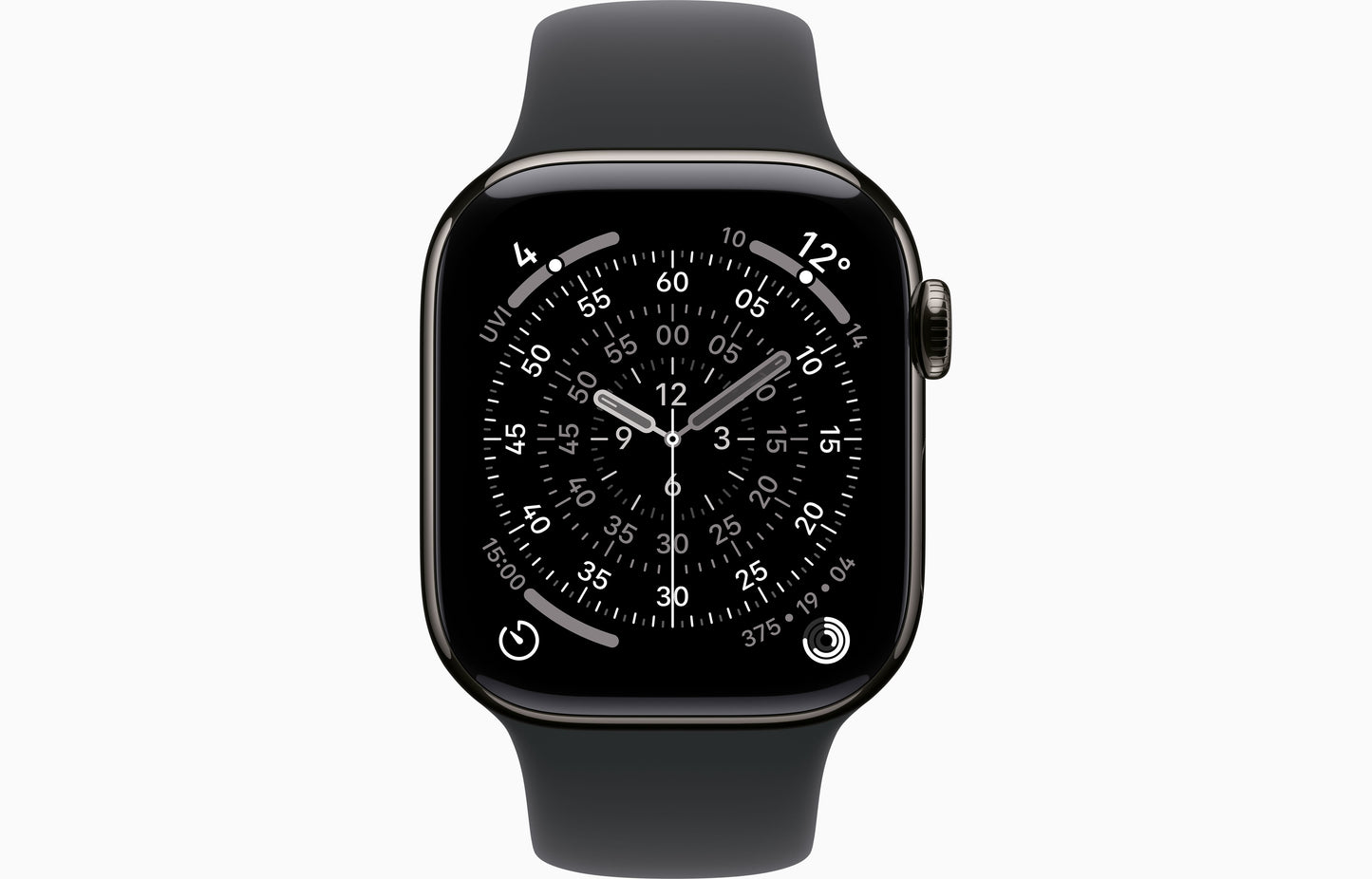 Apple Watch Series 11 - GPS + Cellular - Titanium Case With Sport Band