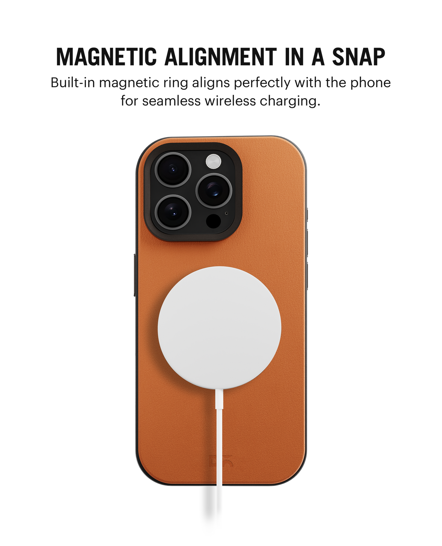 Daily Objects Leatherite MagSafe Case For iPhone 16 Pro