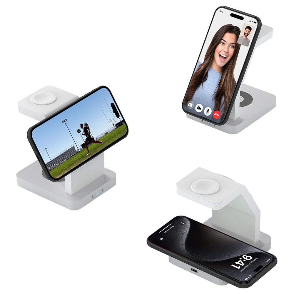 VAKU LUXOS TRINITY 23W 3IN1 MAGSAFE WIRELESS  CHARGER