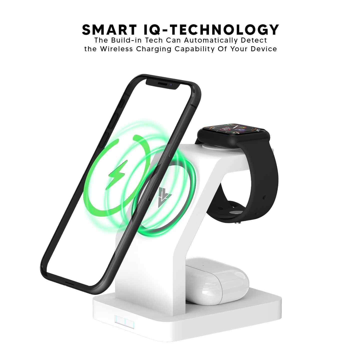 VAKU LUXOS TRINITY 23W 3IN1 MAGSAFE WIRELESS  CHARGER