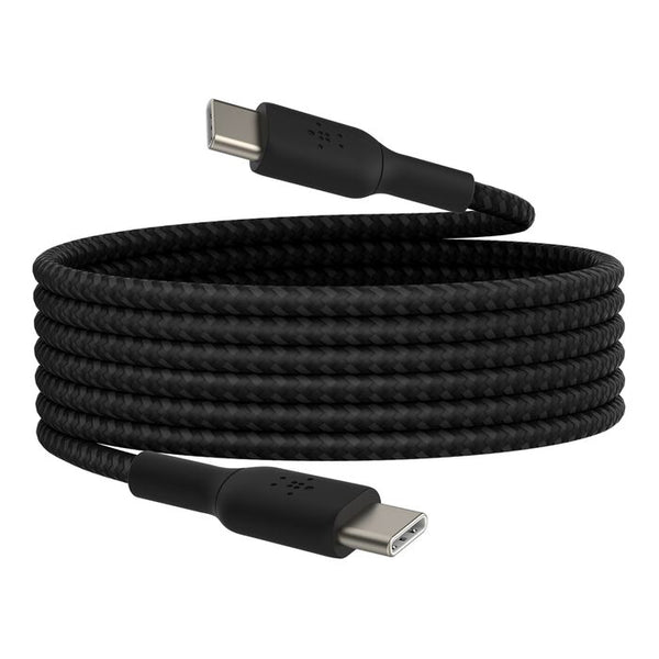 BELKIN BRAIDED USB C- USB C 2M CABLE