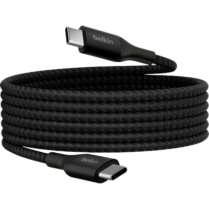 Belkin 240W Braided C-C Cable 2M Black