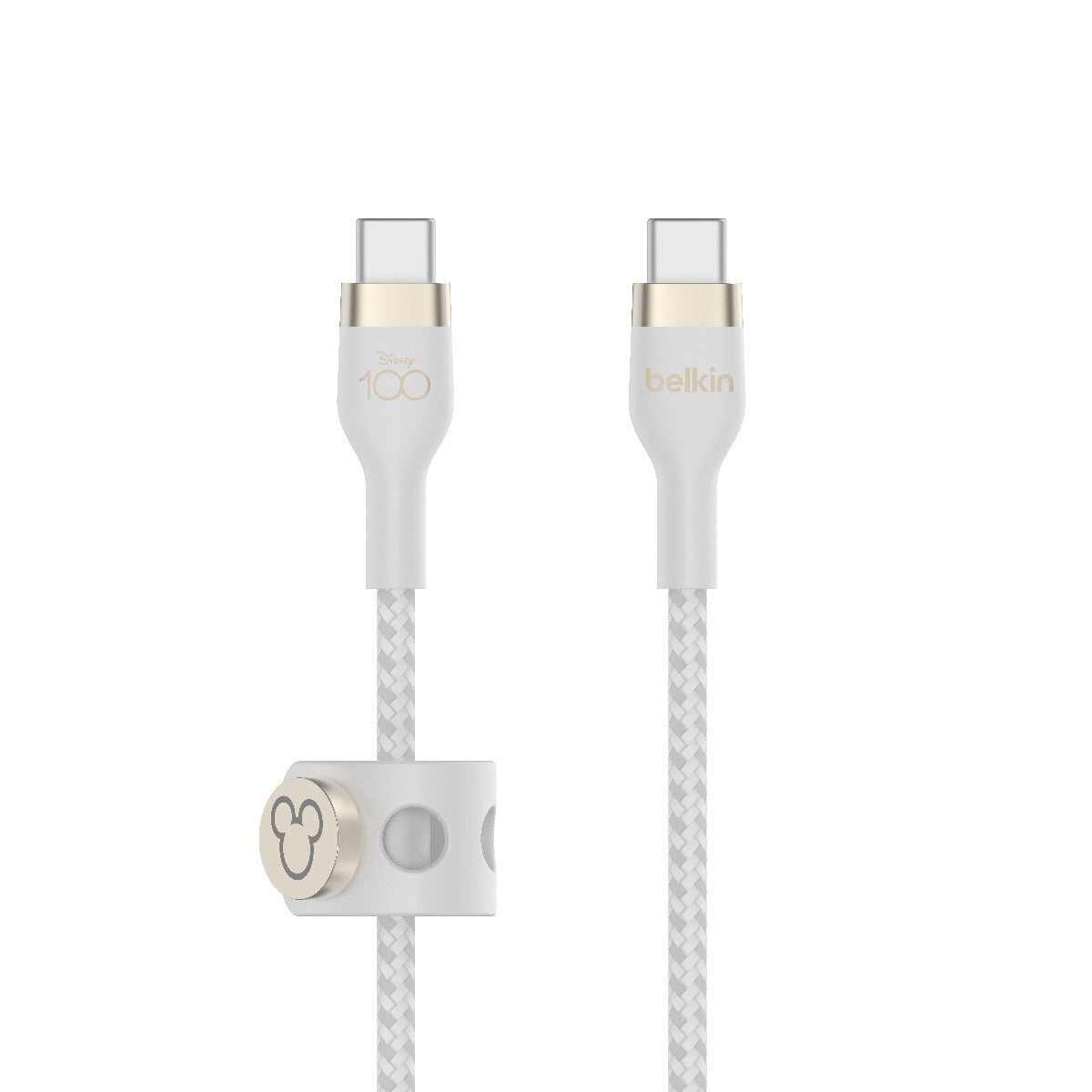Belkin Braided Usb-C To Usb-C 2.0 Cable 2M Disney Edition D100 White