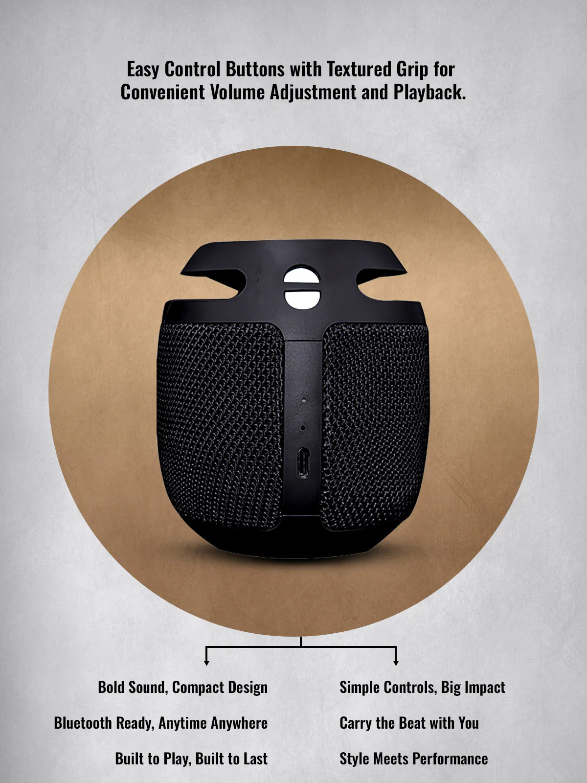 Muvtech Jambox Bluetooth Speaker 10W
