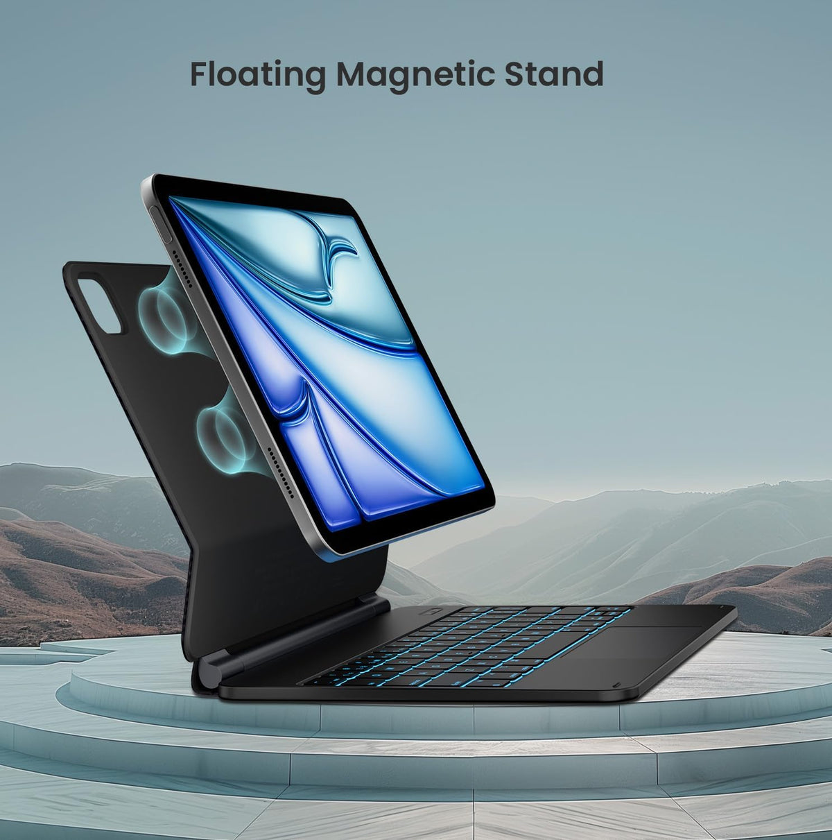 Typecase Edge Keyboard For iPad Air 11 (M3/M2) Air 5th/4th & Pro 11 (4th/3rd/2nd/1st Gen)
