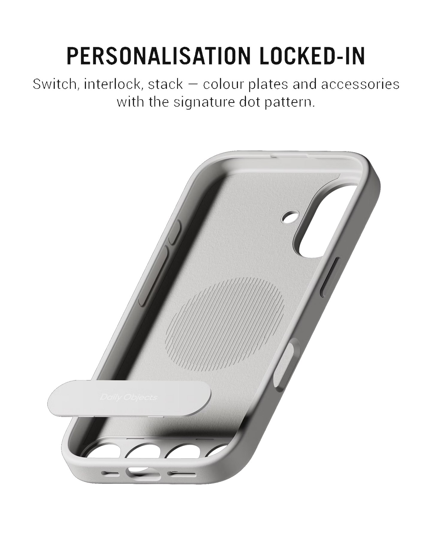 Daily Objects Stack Signature Cover For iPhone 17
