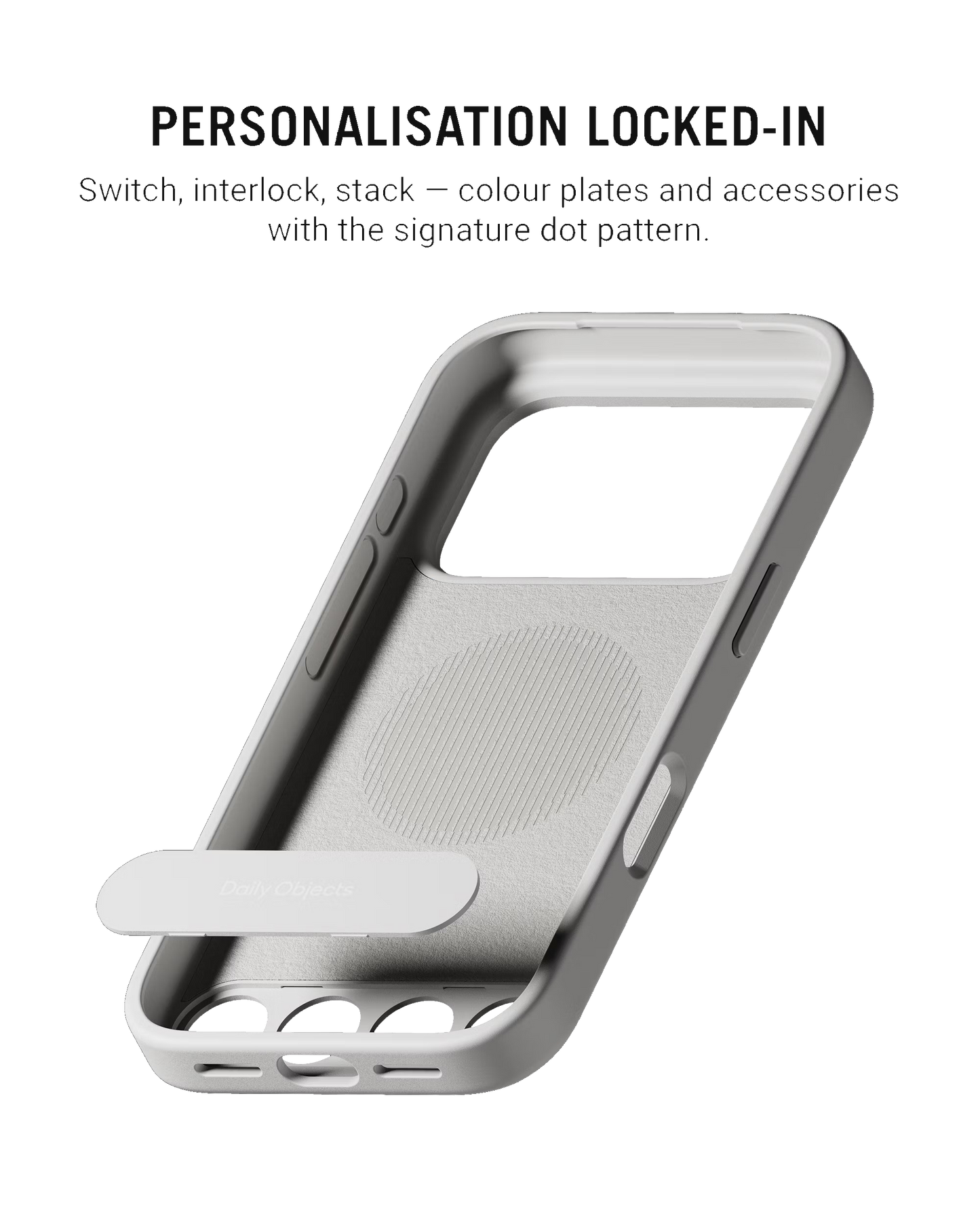 Daily Objects Stack Signature Cover For iPhone 17 Pro