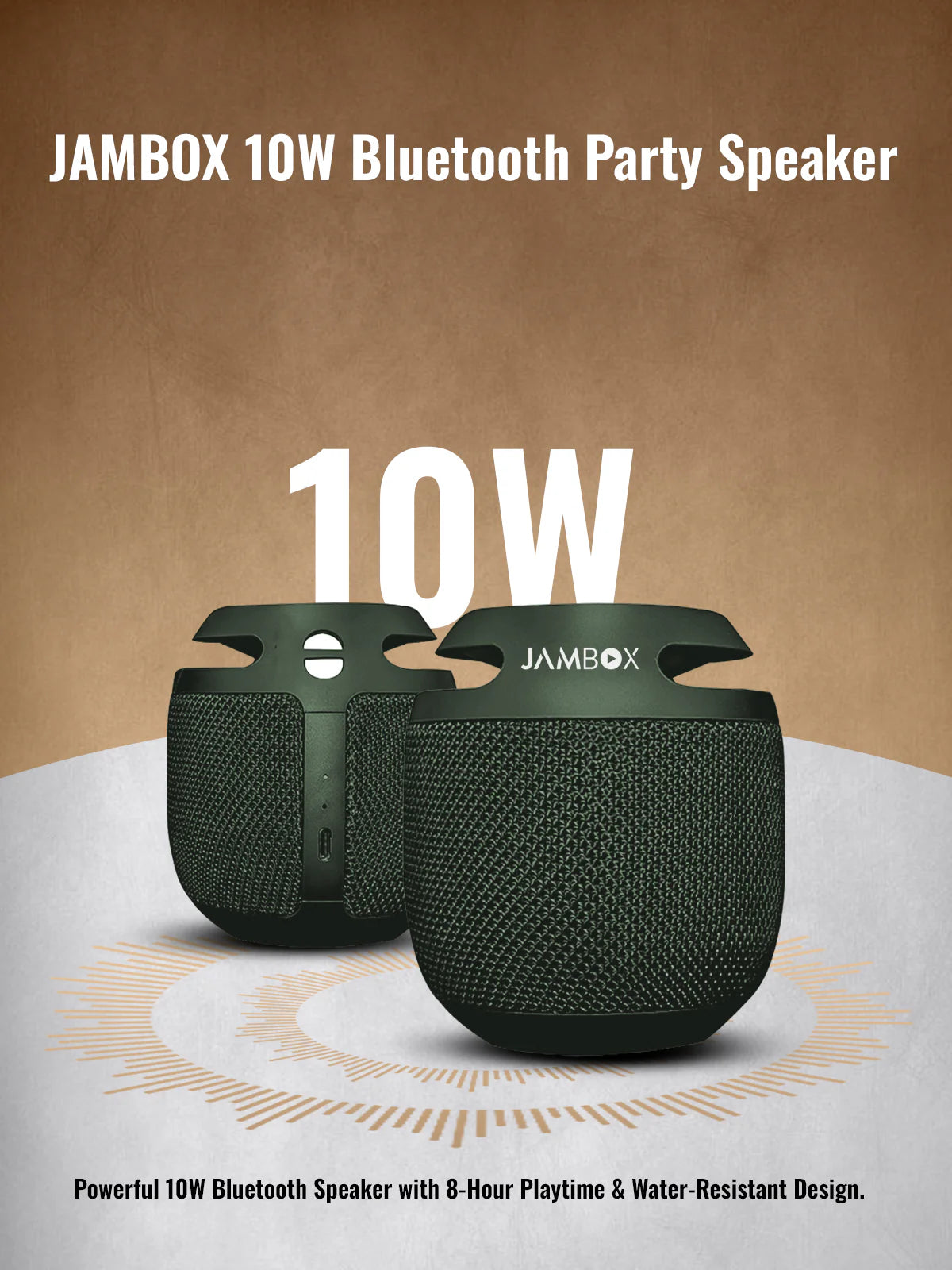 Muvtech Jambox Bluetooth Speaker 10W