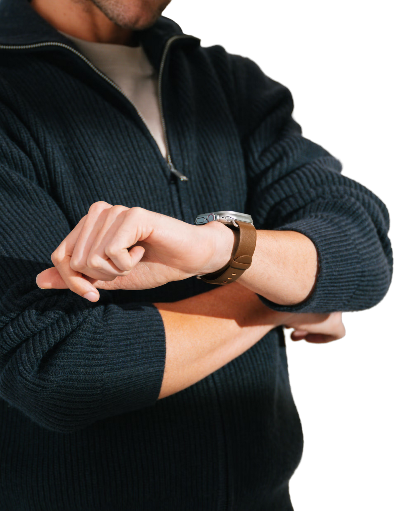 Daily Objects Elilipse Leather Watch Band (38/40/41mm)