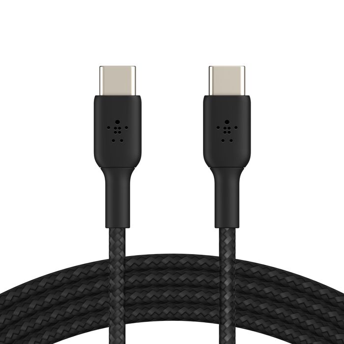 BELKIN BRAIDED USB C- USB C  100W CABLE 2M