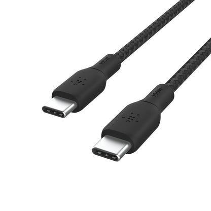 BELKIN BRAIDED USB C- USB C  100W CABLE 2M
