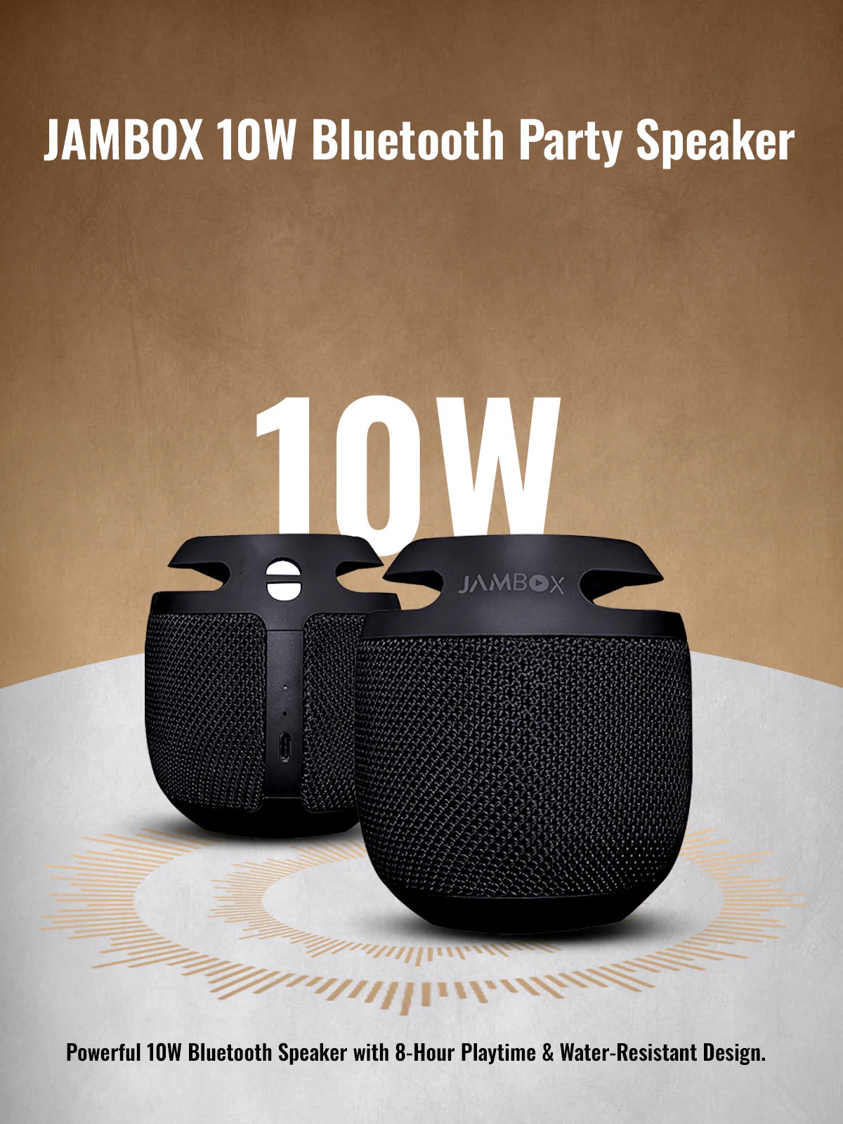Muvtech Jambox Bluetooth Speaker 10W
