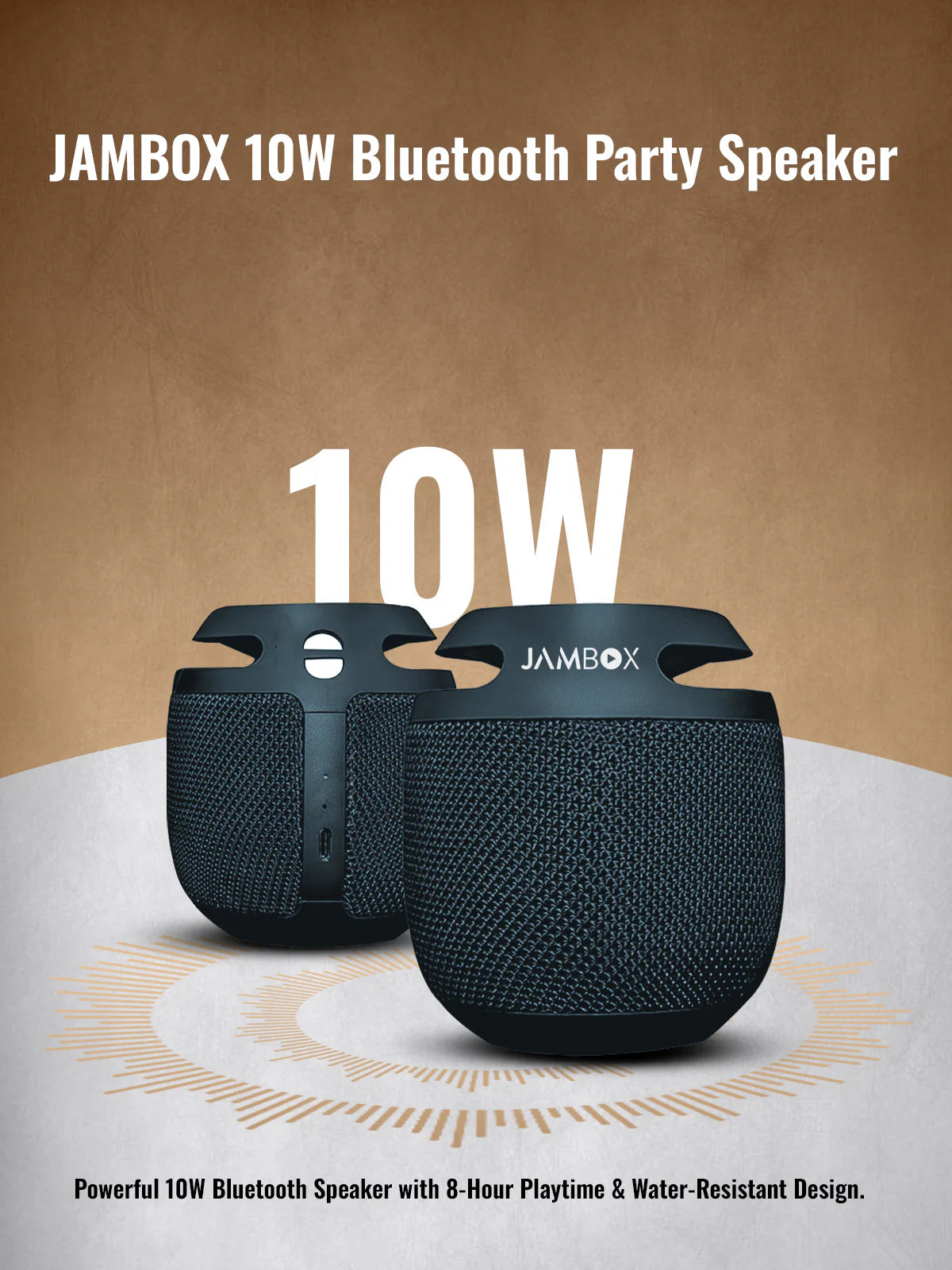 Muvtech Jambox Bluetooth Speaker 10W