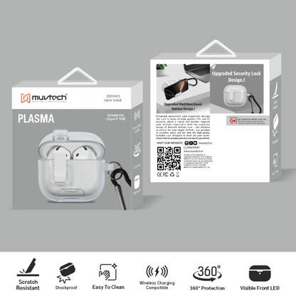 Muvtech Plasma Case for AirPods 4