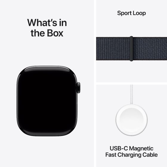 Apple Watch Series 10 - GPS + Cellular - Aluminium Case with Sport Loop