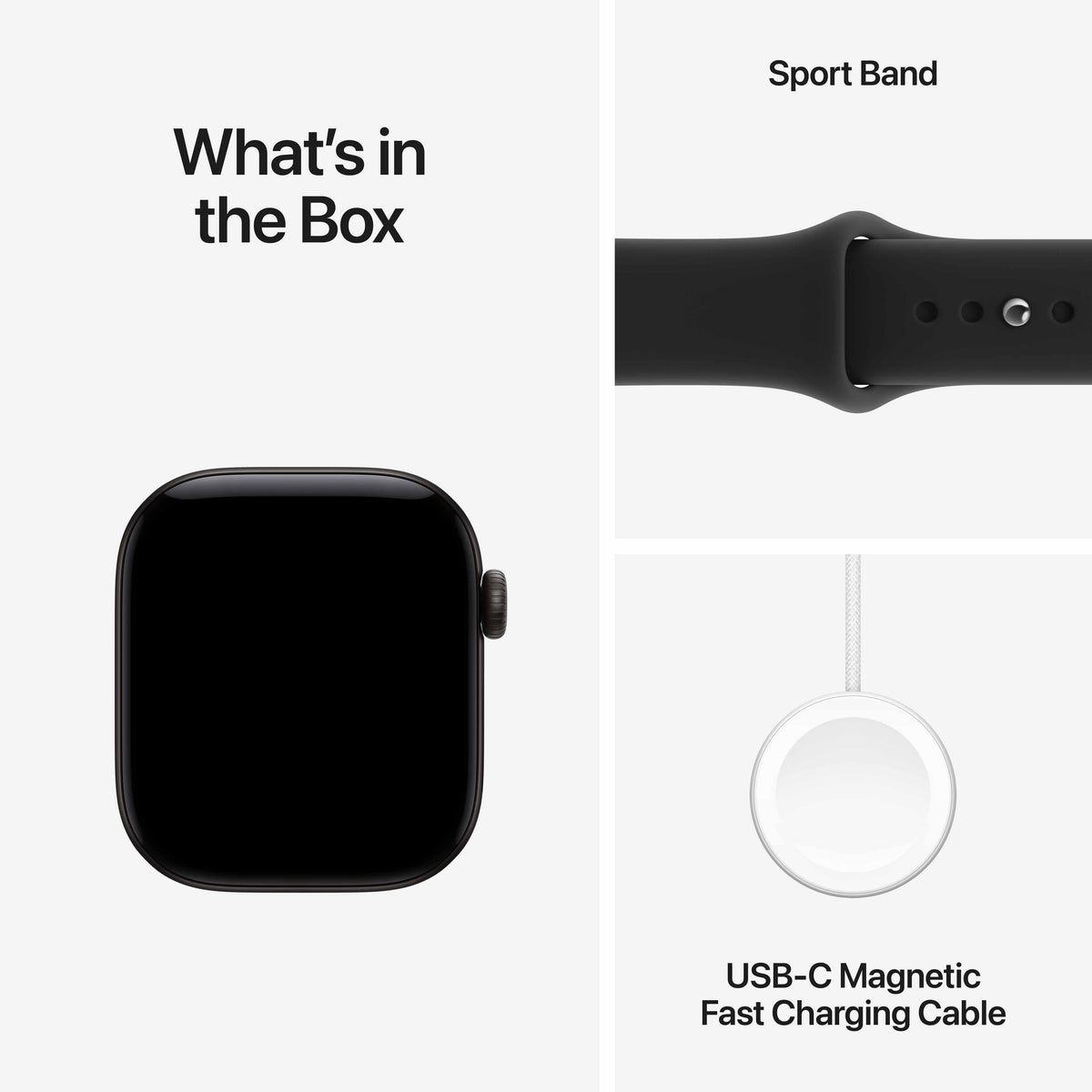Apple Watch Series 12 - GPS + Cellular - Aluminium Case with Sport Band