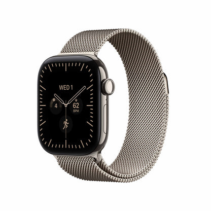 Apple Watch Series 12 - GPS + Cellular - Titanium Case with Milanese Loop