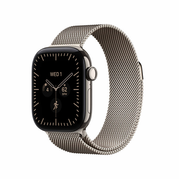 Apple Watch Series 12 - GPS + Cellular - Titanium Case with Milanese Loop