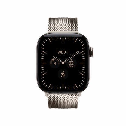 Apple Watch Series 12 - GPS + Cellular - Titanium Case with Milanese Loop