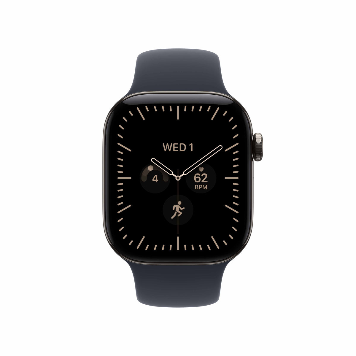 Apple Watch Series 12 - GPS + Cellular - Titanium Case with Sport Band