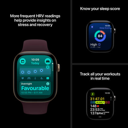 Apple Watch Series 12 - GPS + Cellular - Titanium Case with Sport Band