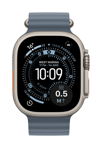 49mm Watch Ocean Band - Natural Titanium Finish