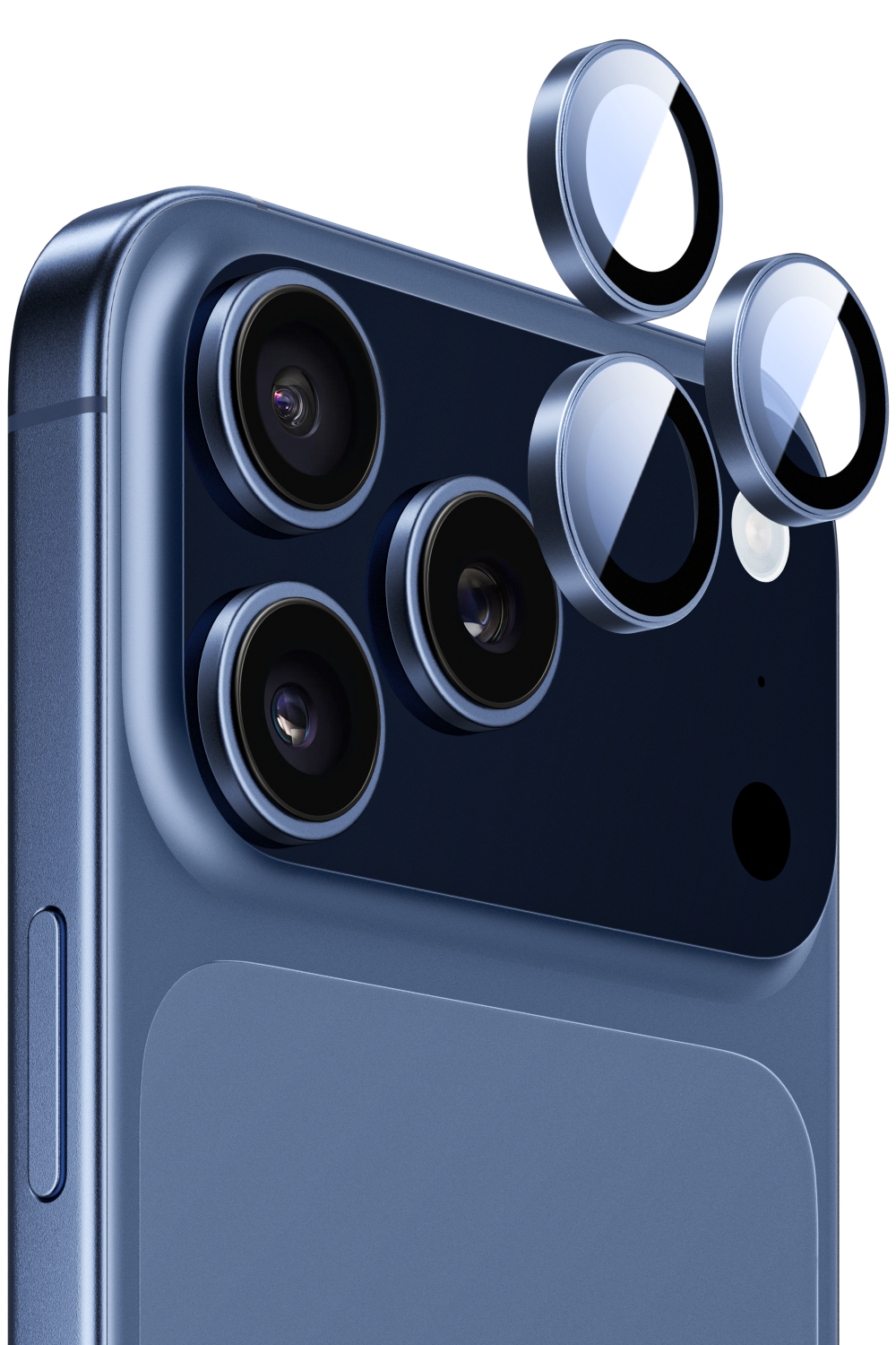MUVTECH CAMERA LENS FOR IPHONE 17 PRO/PRO MAX CLEAR