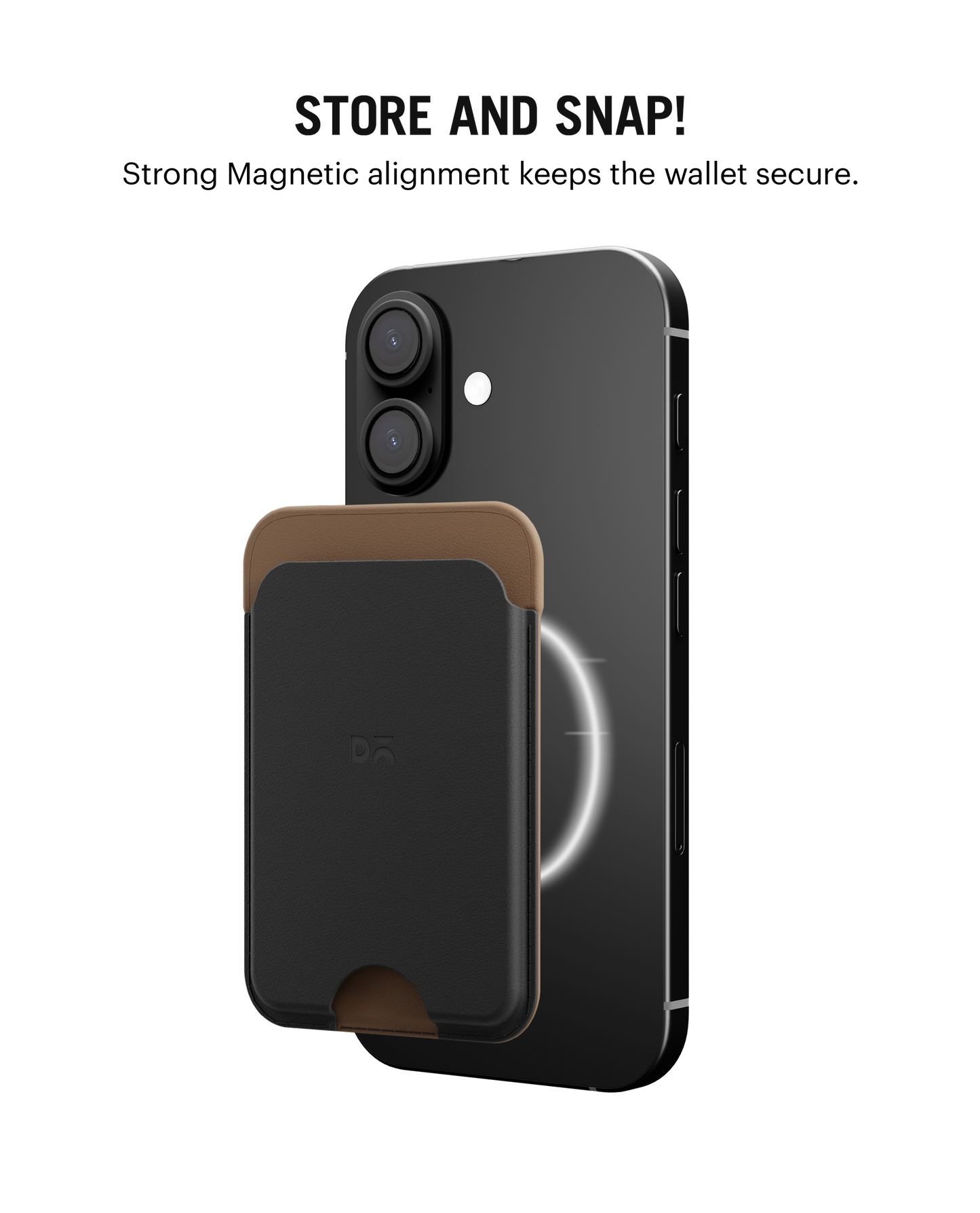 Daily Objects Leather MagSafe Wallet For iPhone