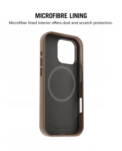 Daily Objects Leatherite MagSafe Case For iPhone 16 Pro