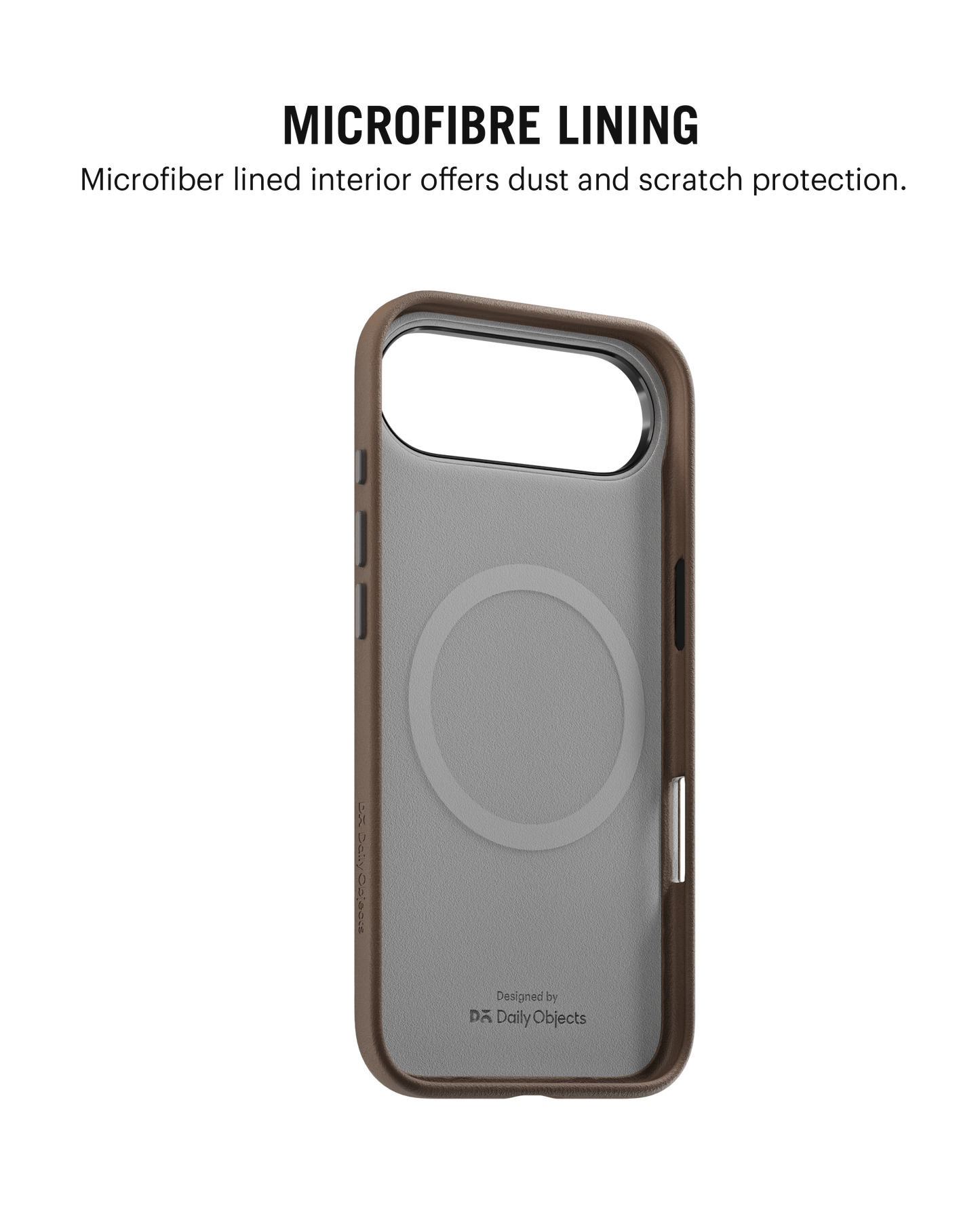 Daily Objects Leatherite MagSafe Case For iPhone Air