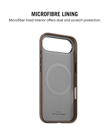 Daily Objects Leatherite MagSafe Case For iPhone Air