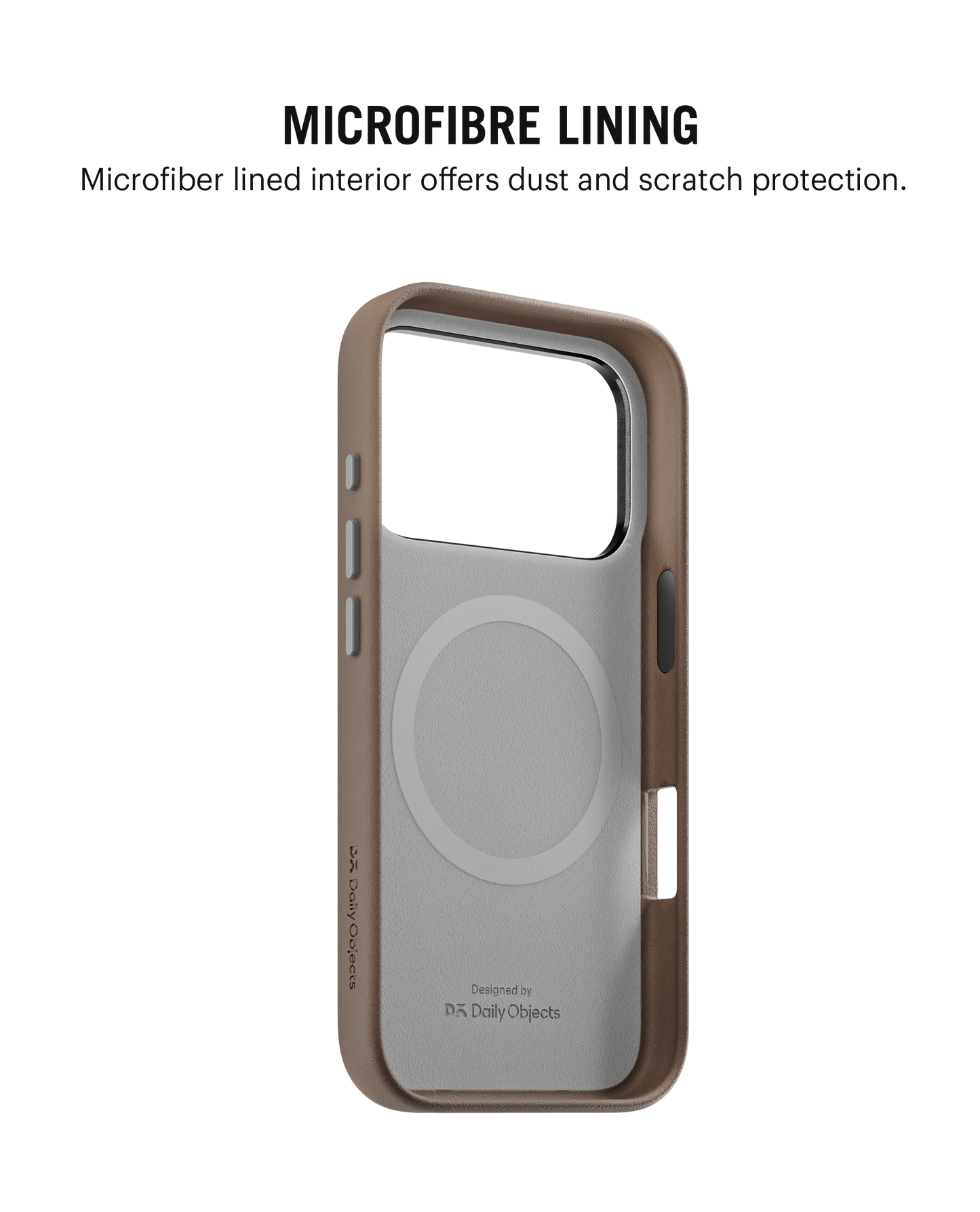 Daily Objects Leatherite MagSafe Case For iPhone 17 Pro Max