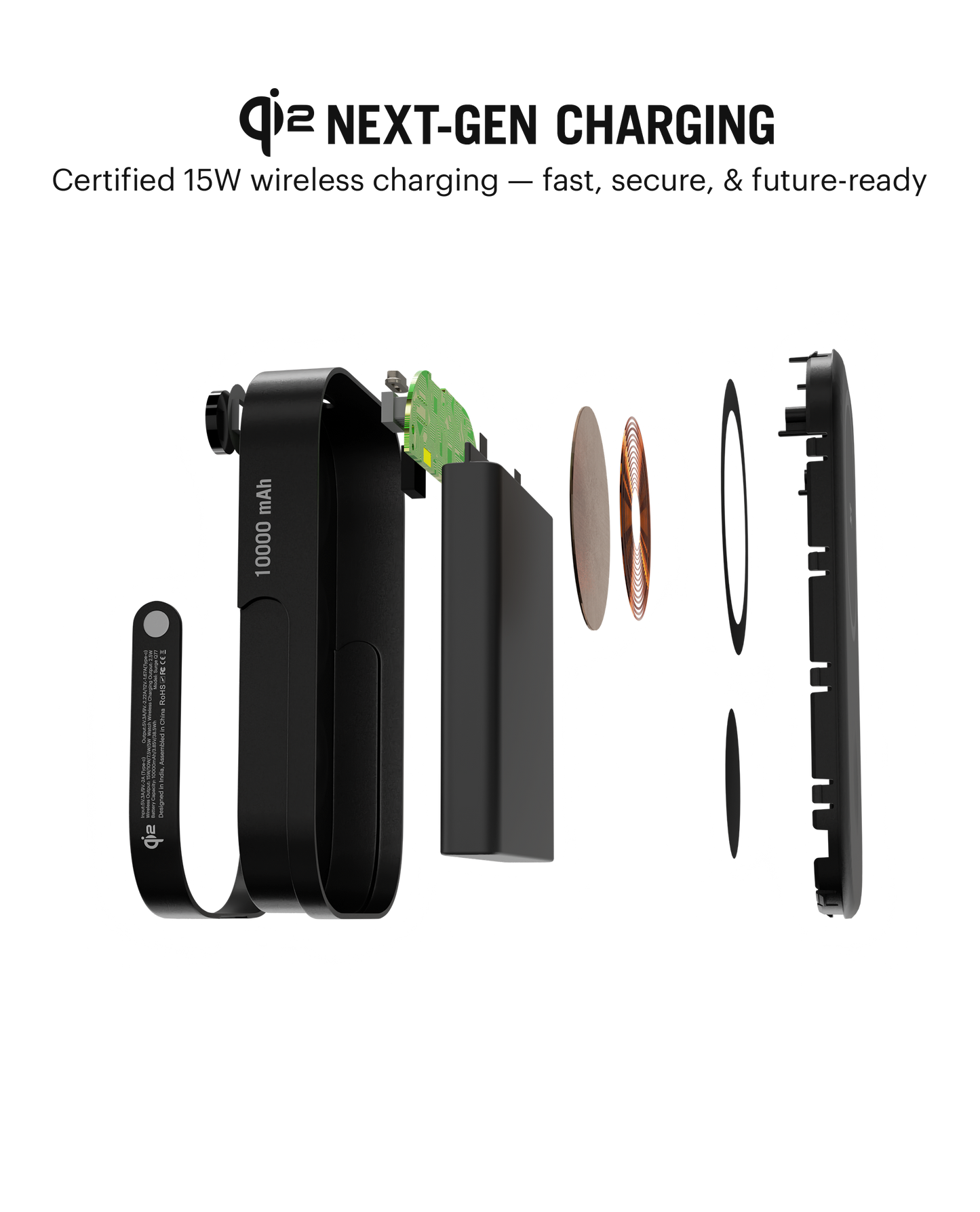 Daily Objects Loop Qi2-Certified MagSafe-Compatible Aluminium Power Bank 10000mAh