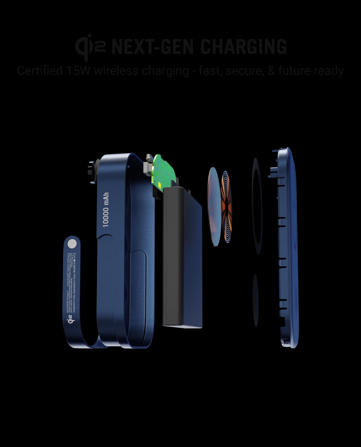 Daily Objects Loop Qi2-Certified MagSafe-Compatible Aluminium Power Bank 10000mAh