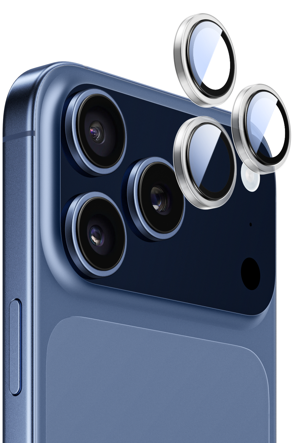 MUVTECH CAMERA LENS FOR IPHONE 17 PRO/PRO MAX CLEAR