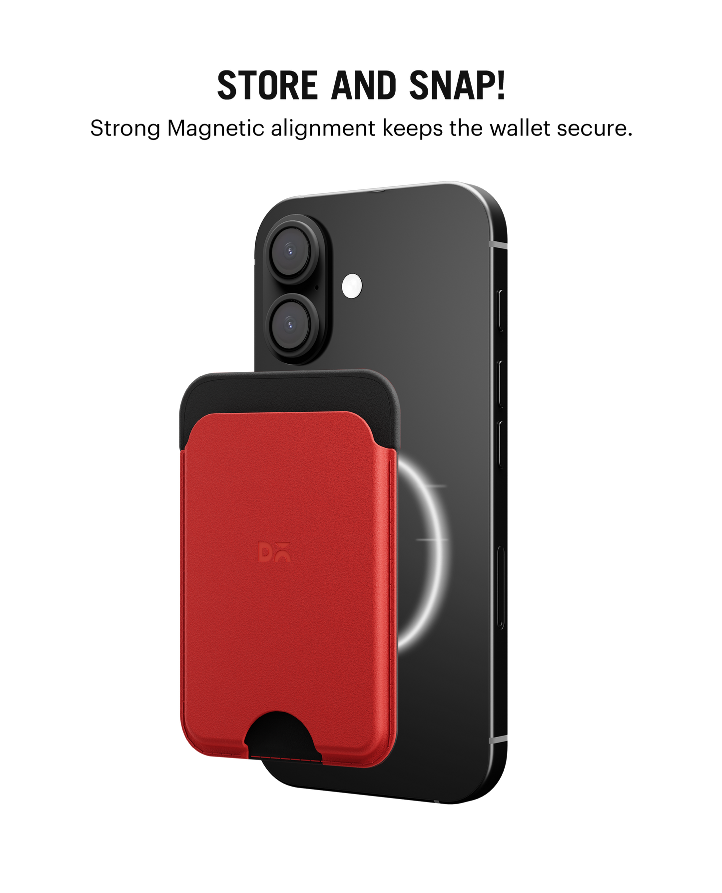 Daily Objects Leather MagSafe Wallet For iPhone