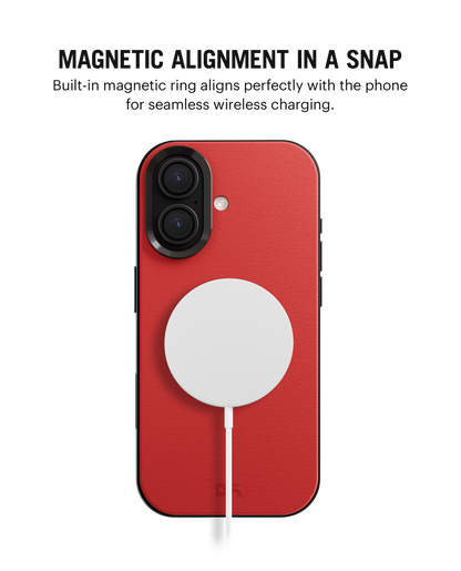 Daily Objects Leatherite Magsafe Case For iPhone 17