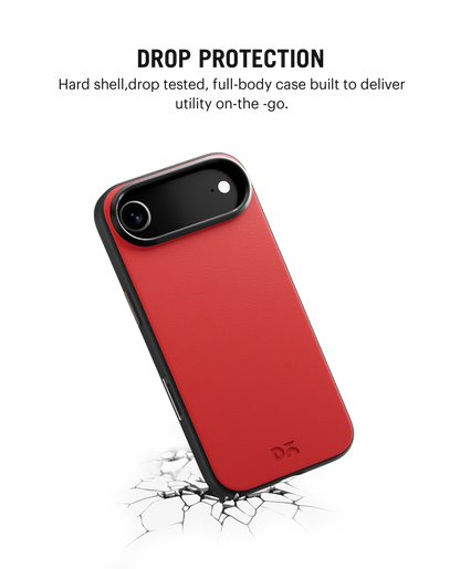 Daily Objects Leatherite MagSafe Case For iPhone Air