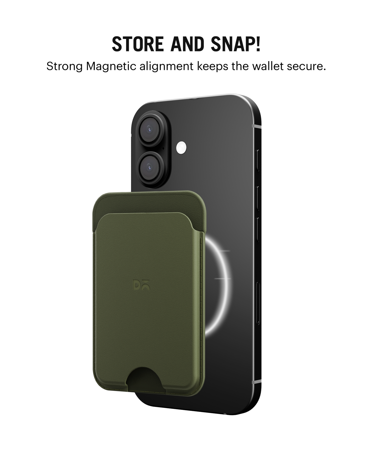 Daily Objects Leather MagSafe Wallet For iPhone