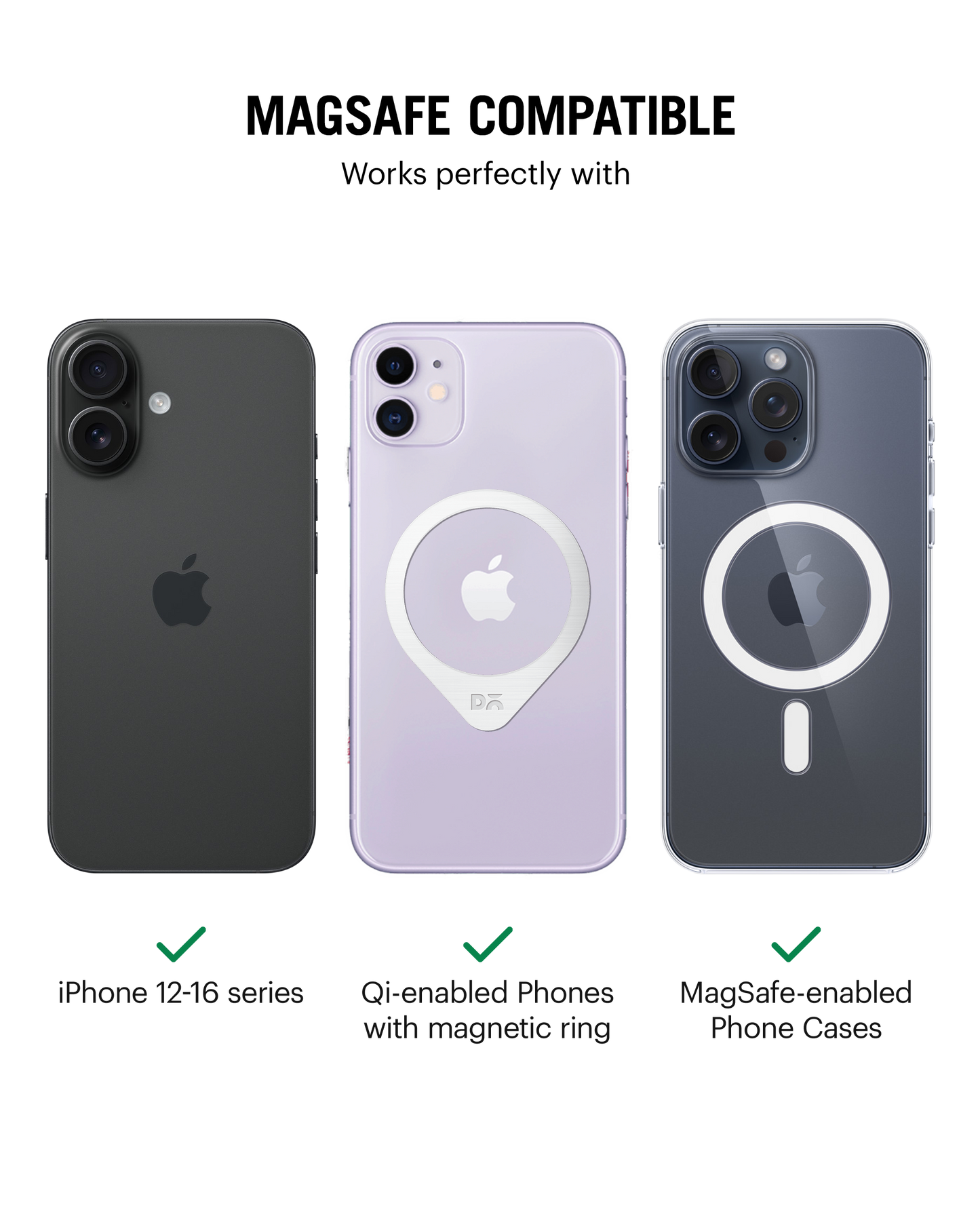 Daily Objects Leather MagSafe Wallet For iPhone